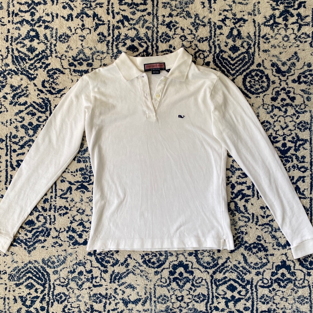 Vineyard Vines Long Sleeve Polo - XS